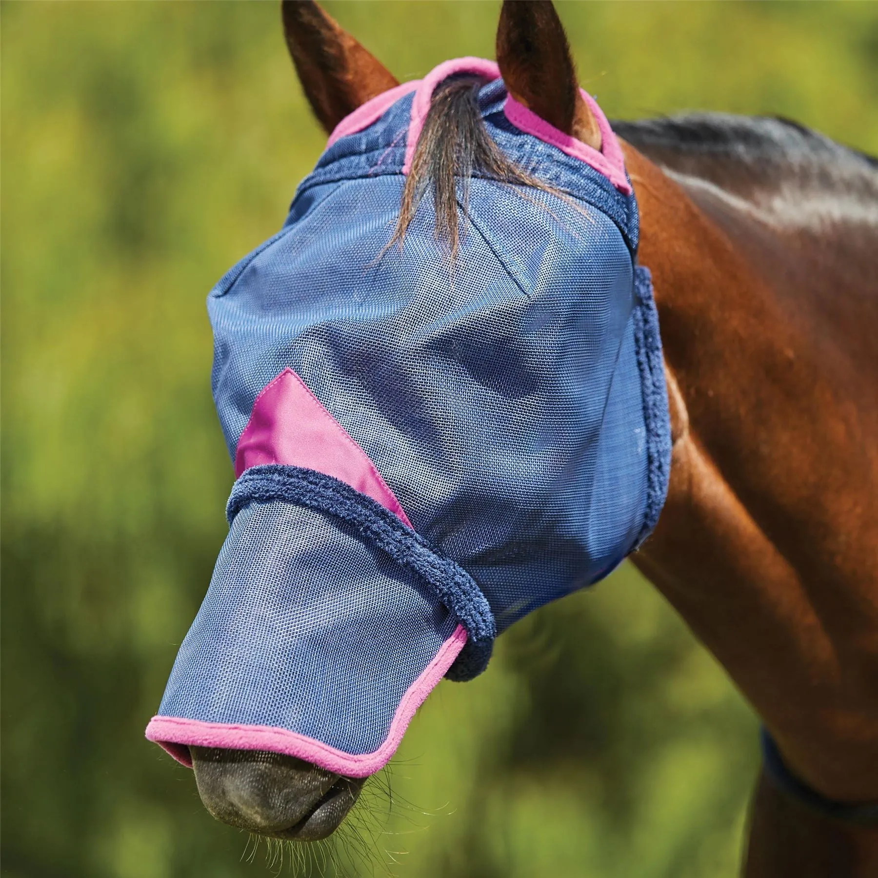 Weatherbeeta Comfitec Deluxe Durable Mesh Mask With Nose