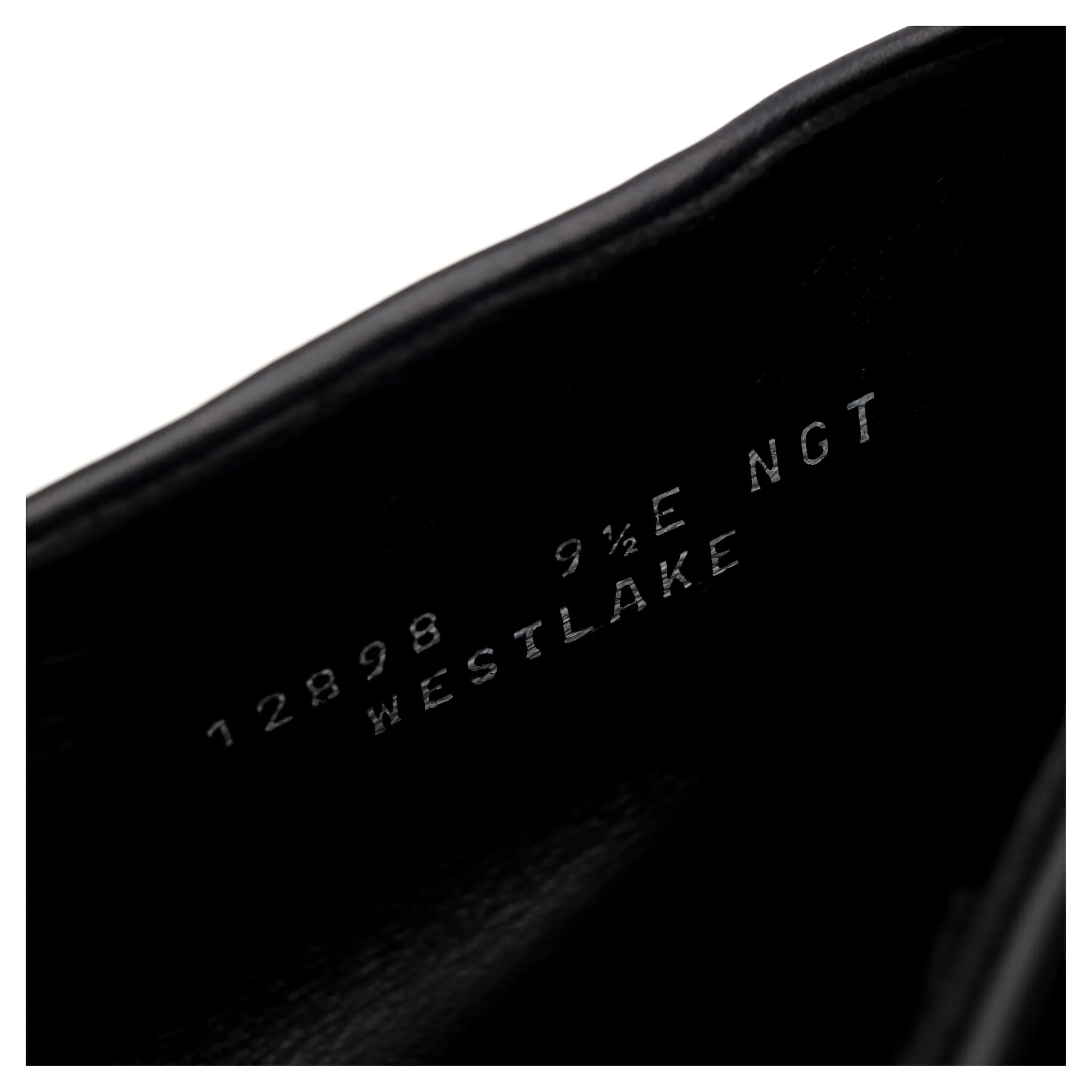 'Westlake' Black Leather and Suede Boot UK 9.5 E