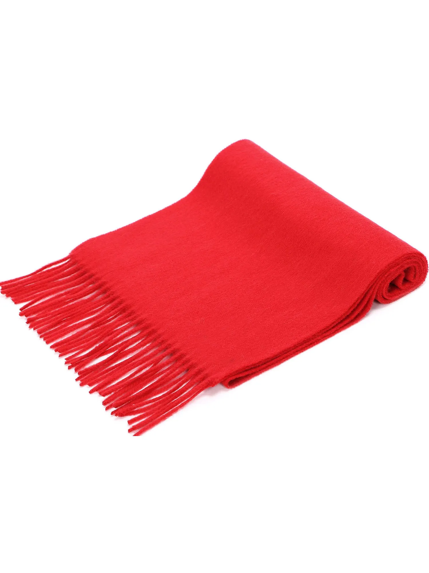 Women | Soft & Luxurious | 100% Cashmere Scarf w/ Gift Box, Red