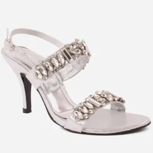 Women" KELLY" Decorated Ankle Fastening Sandals