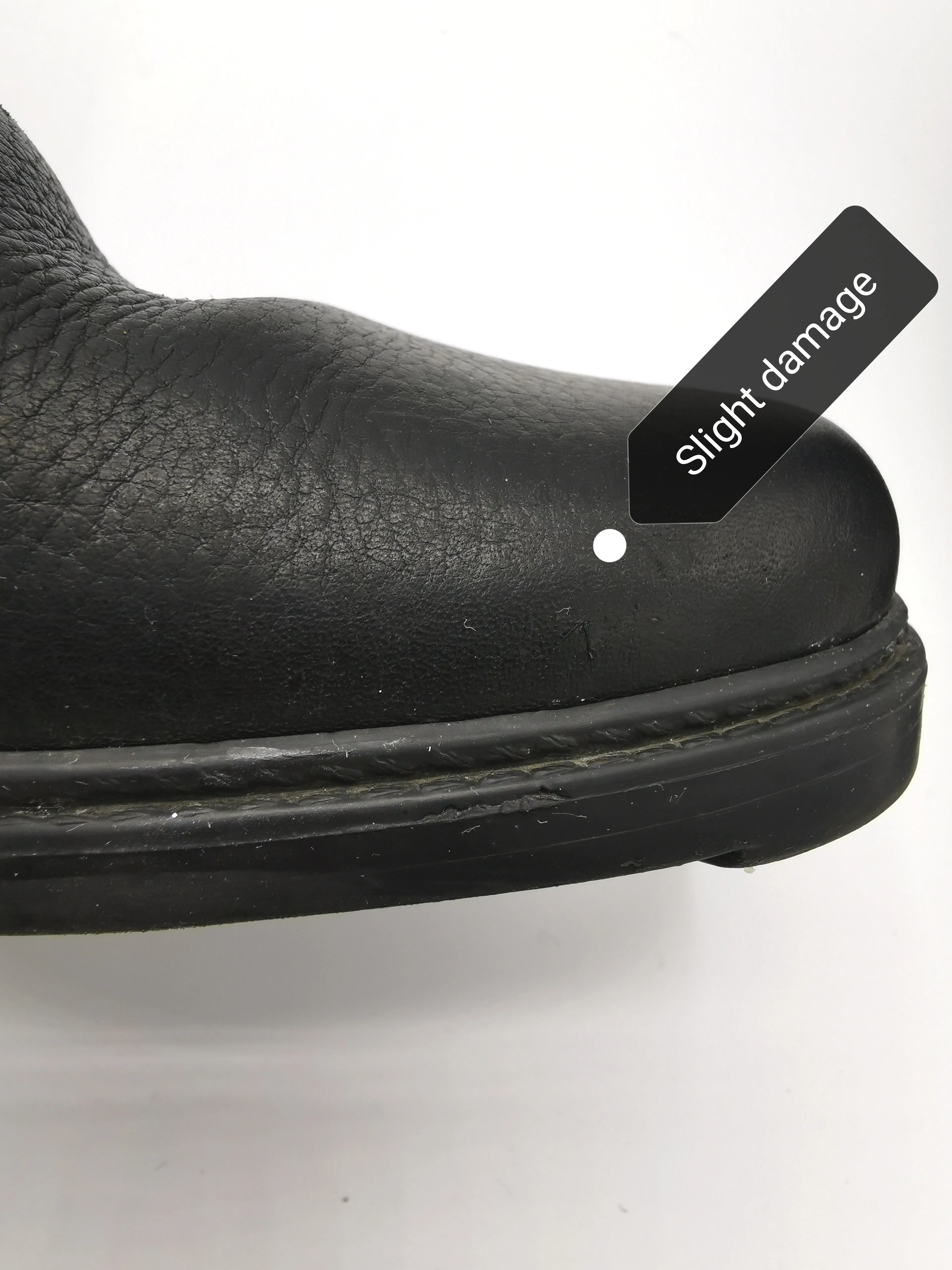 WOMENS SIZE 7 - TOGO, Black Leather, Winter Ankle Boots VGUC B23