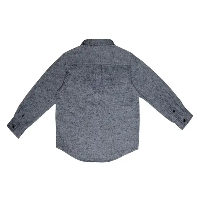 WOVEN BUTTONDOWN
