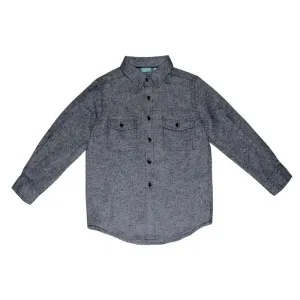 WOVEN BUTTONDOWN