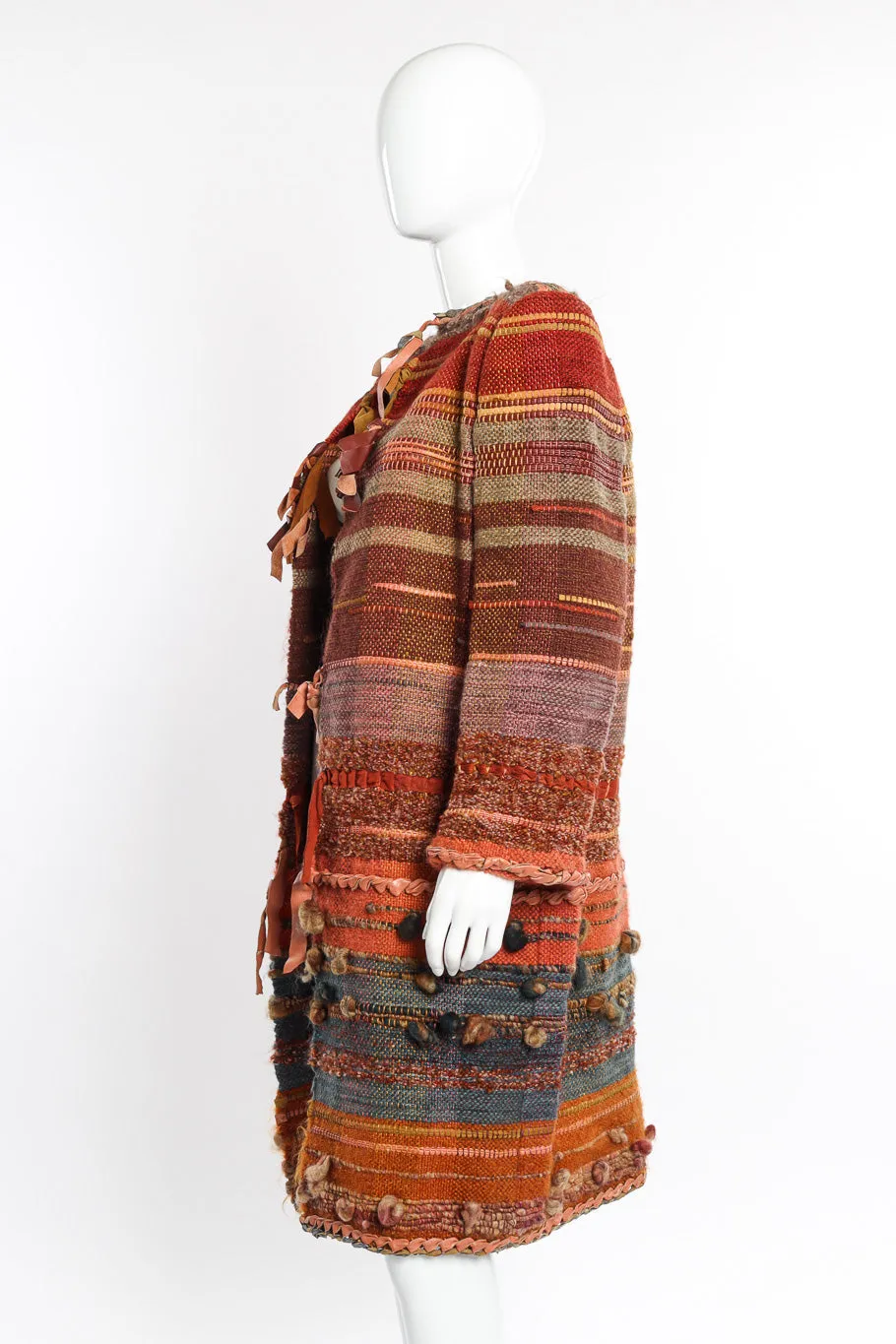 Woven Carpet Coat
