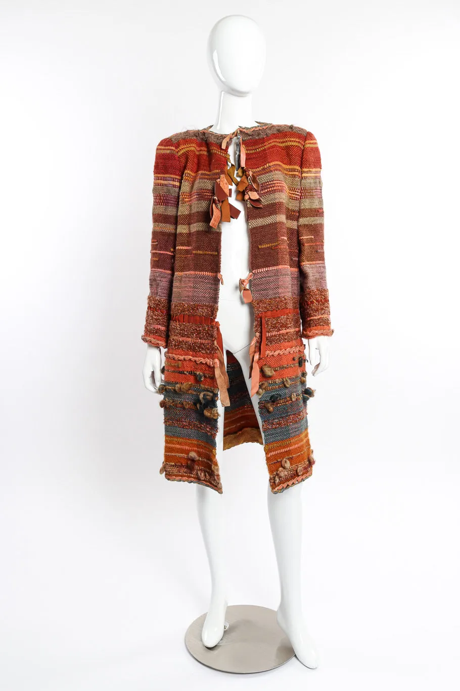 Woven Carpet Coat