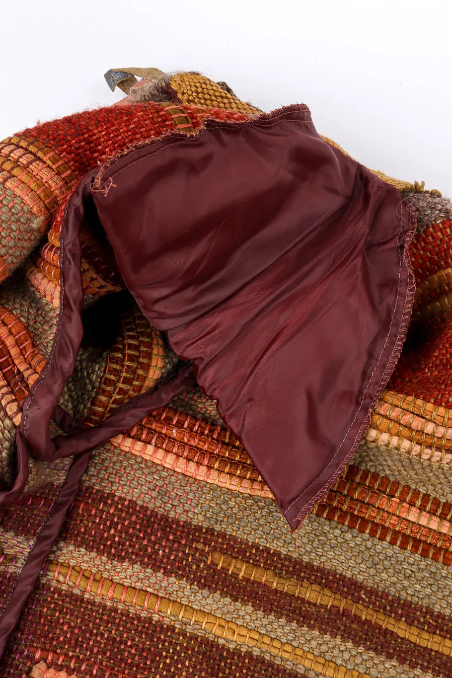 Woven Carpet Coat