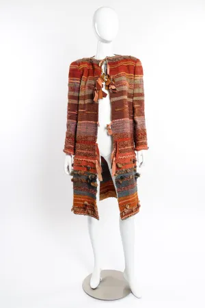Woven Carpet Coat