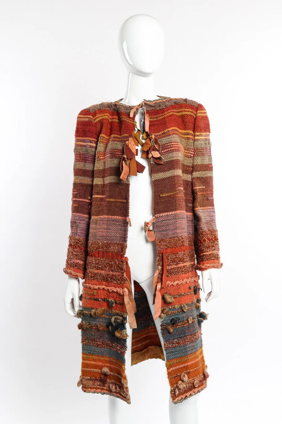 Woven Carpet Coat