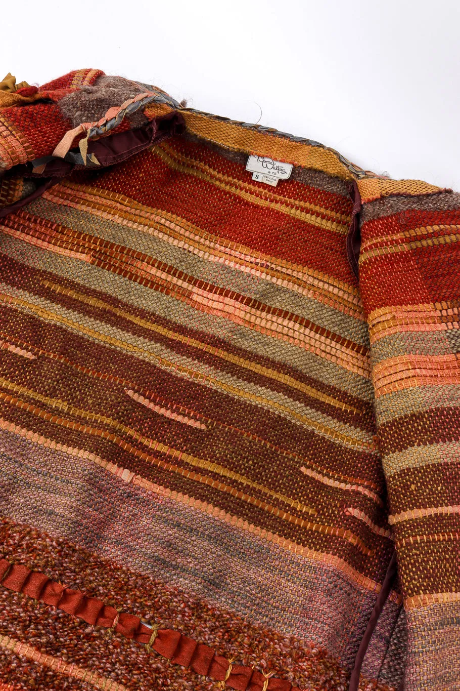 Woven Carpet Coat
