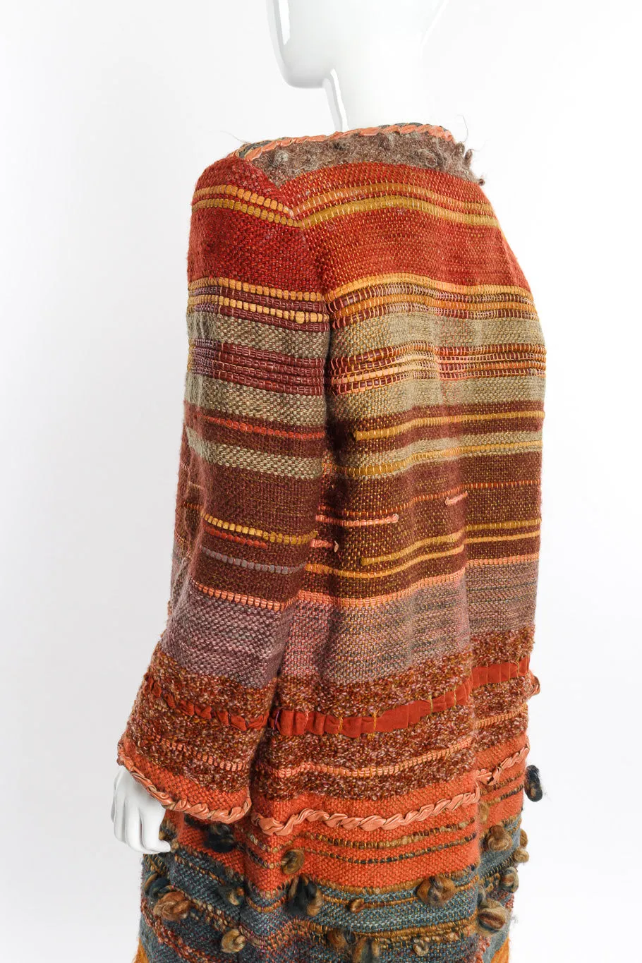 Woven Carpet Coat