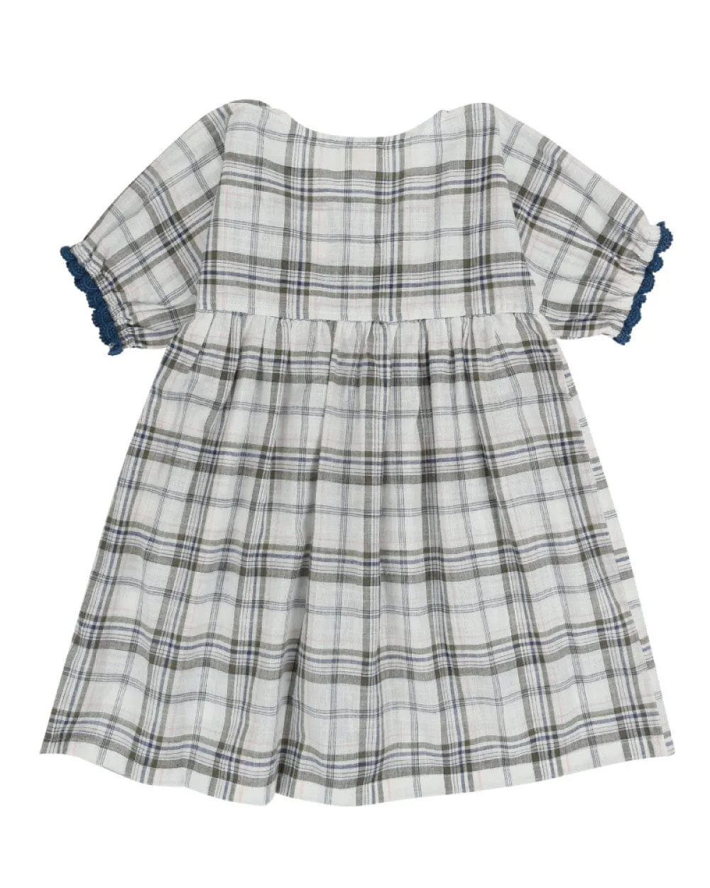 Woven Check Dress