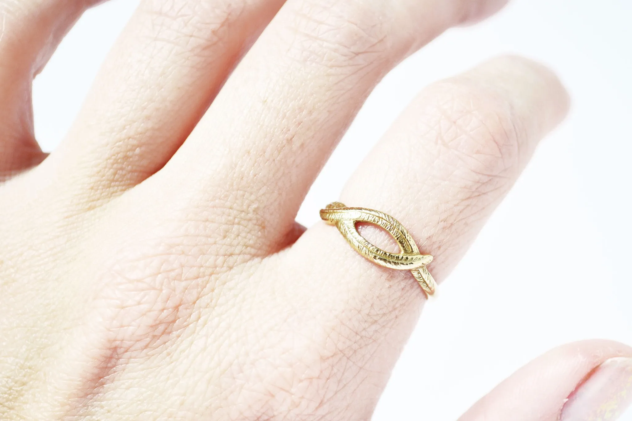 Woven Palm Ring