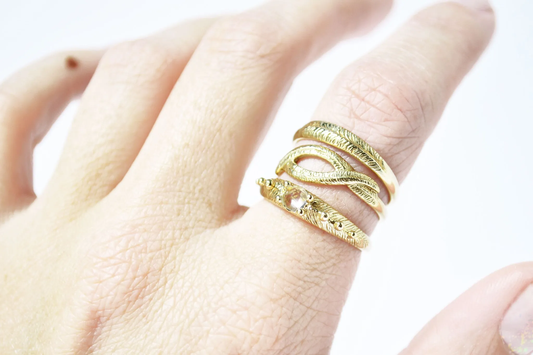 Woven Palm Ring