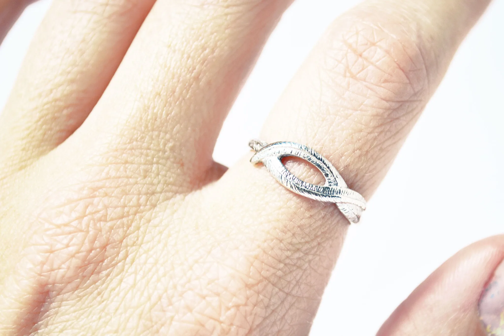 Woven Palm Ring