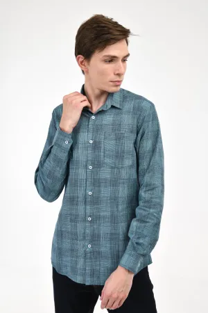 Woven Plaid Shirt