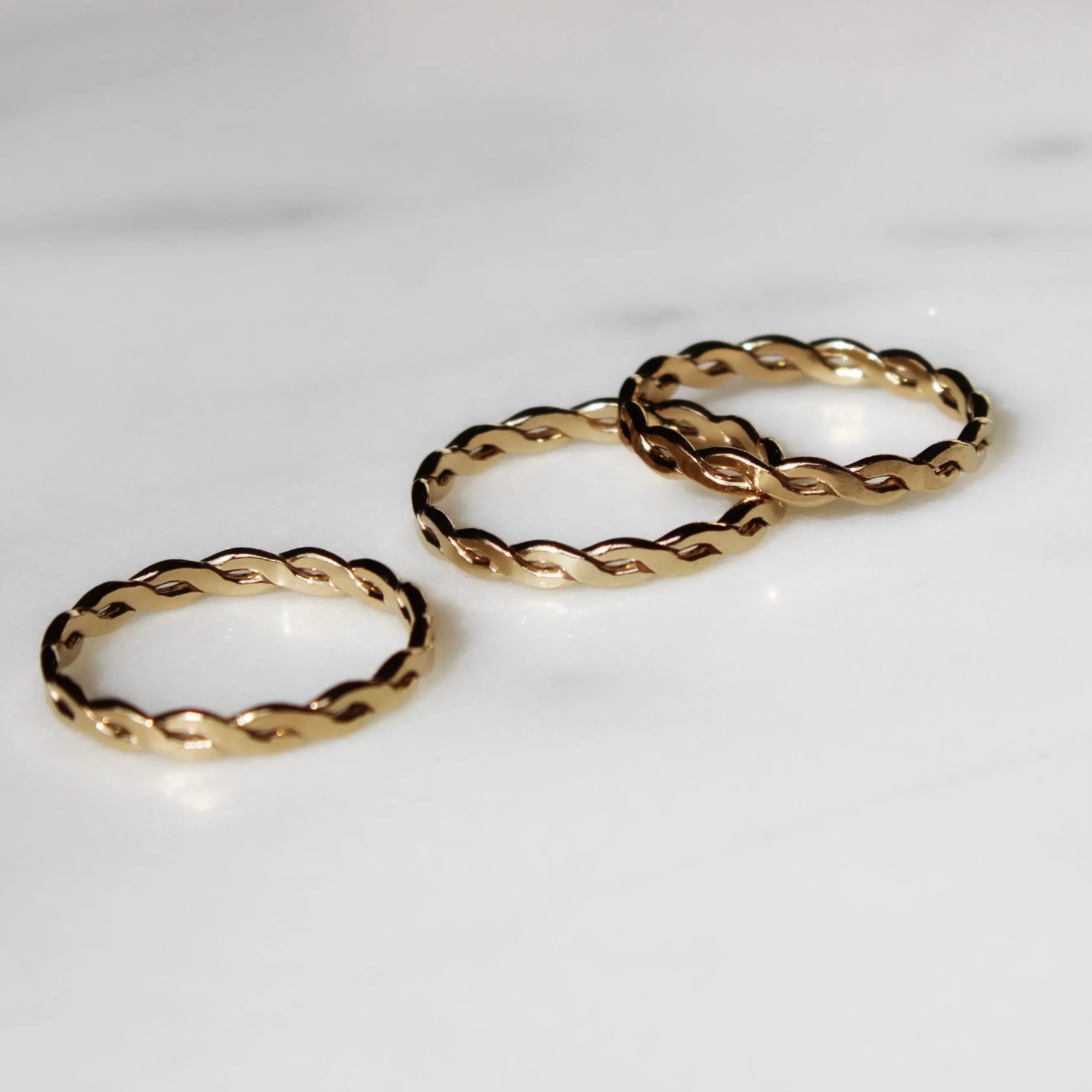 Woven Stacking Ring