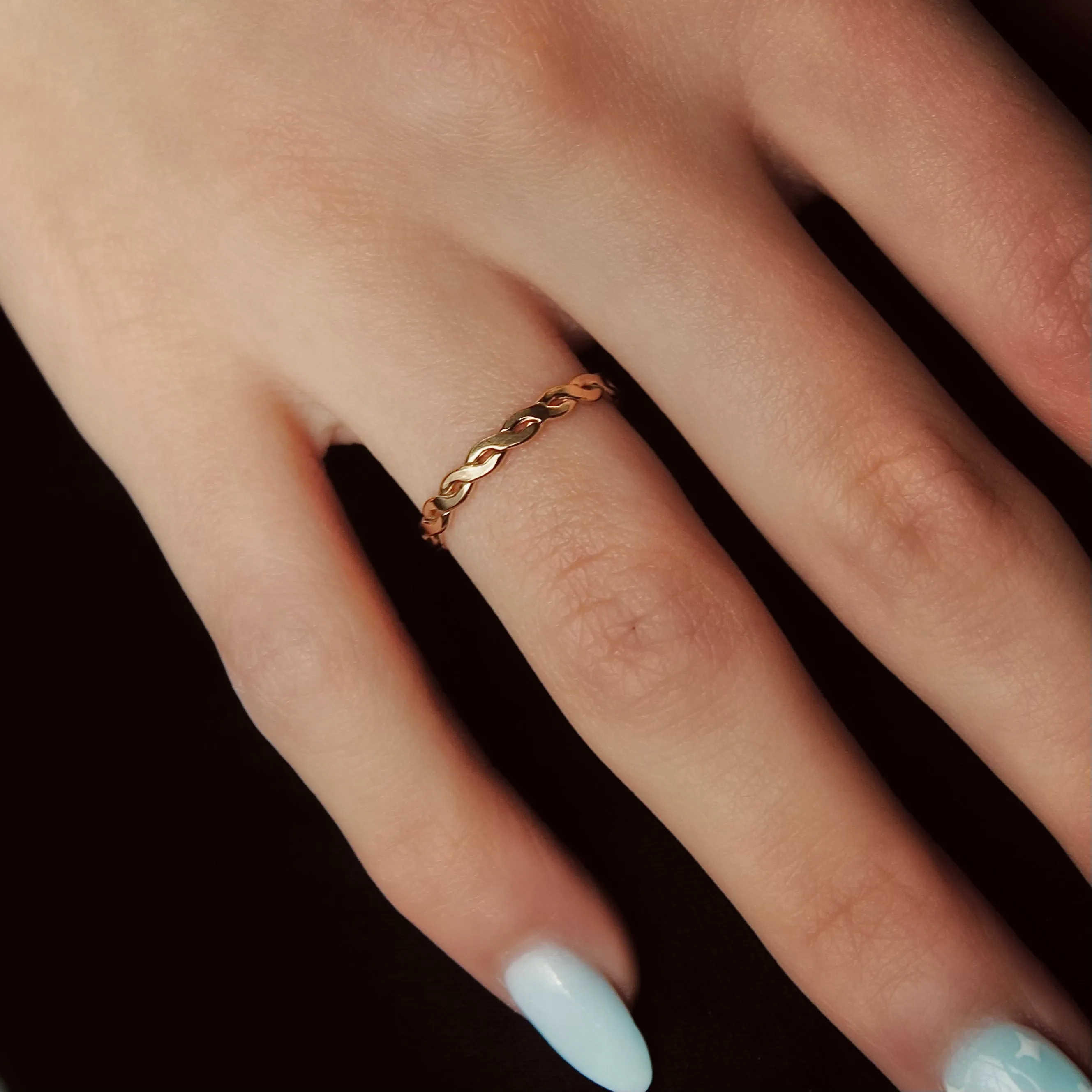 Woven Stacking Ring