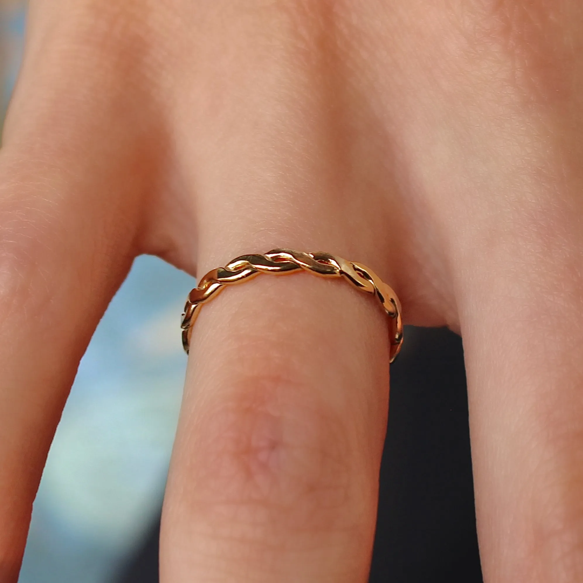 Woven Stacking Ring