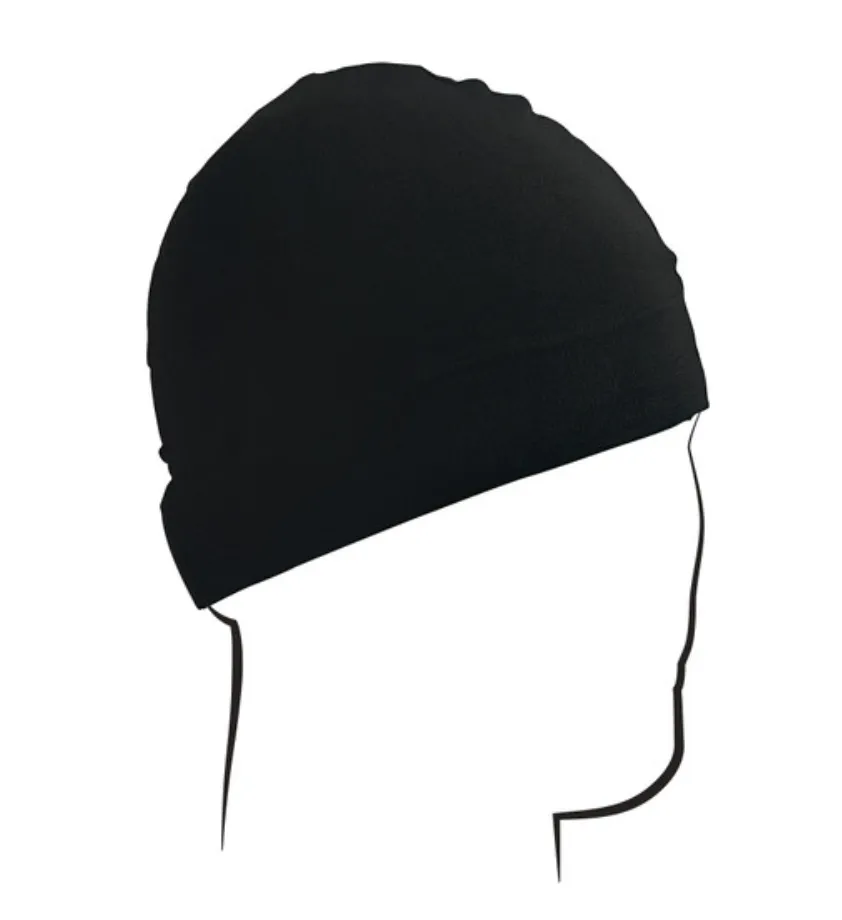 ZAN Headgear Skull Cap Durable Nylon Black ND001